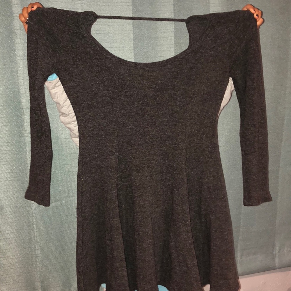 Dark grey Sweater dress